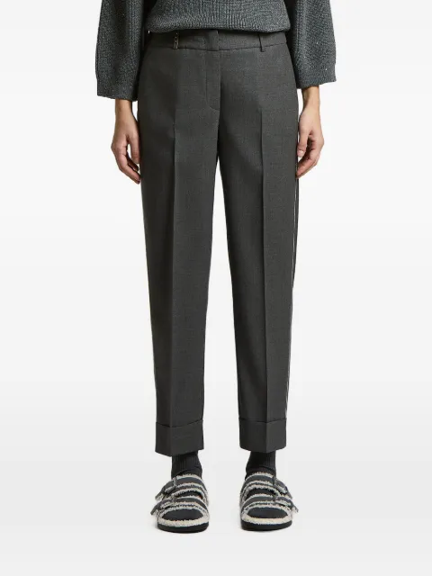Peserico pressed-crease trousers