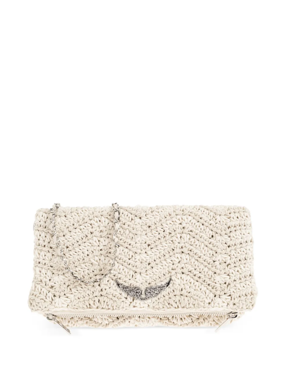 Zadig&Voltaire Rock Macramé clutch bag