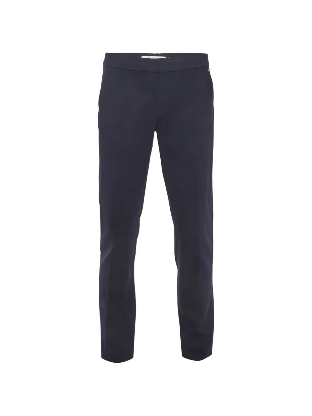 Max Mara gabardine regular-fit trousers - Blue