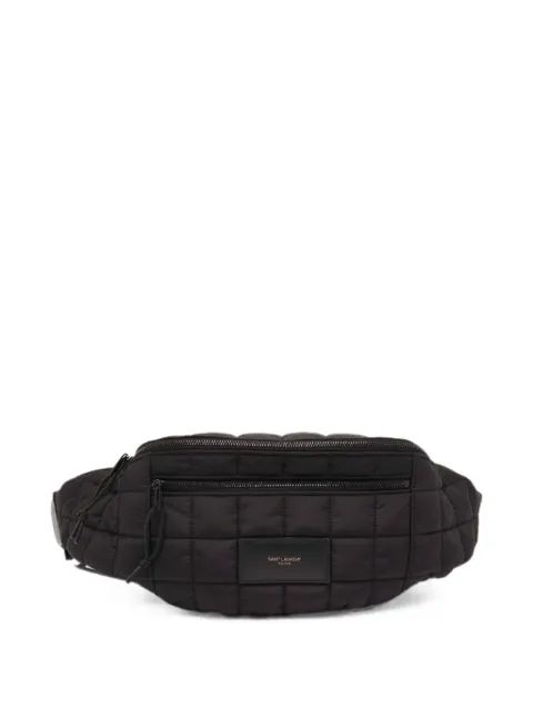 Saint Laurent Pre-Owned logo-patch belt bag