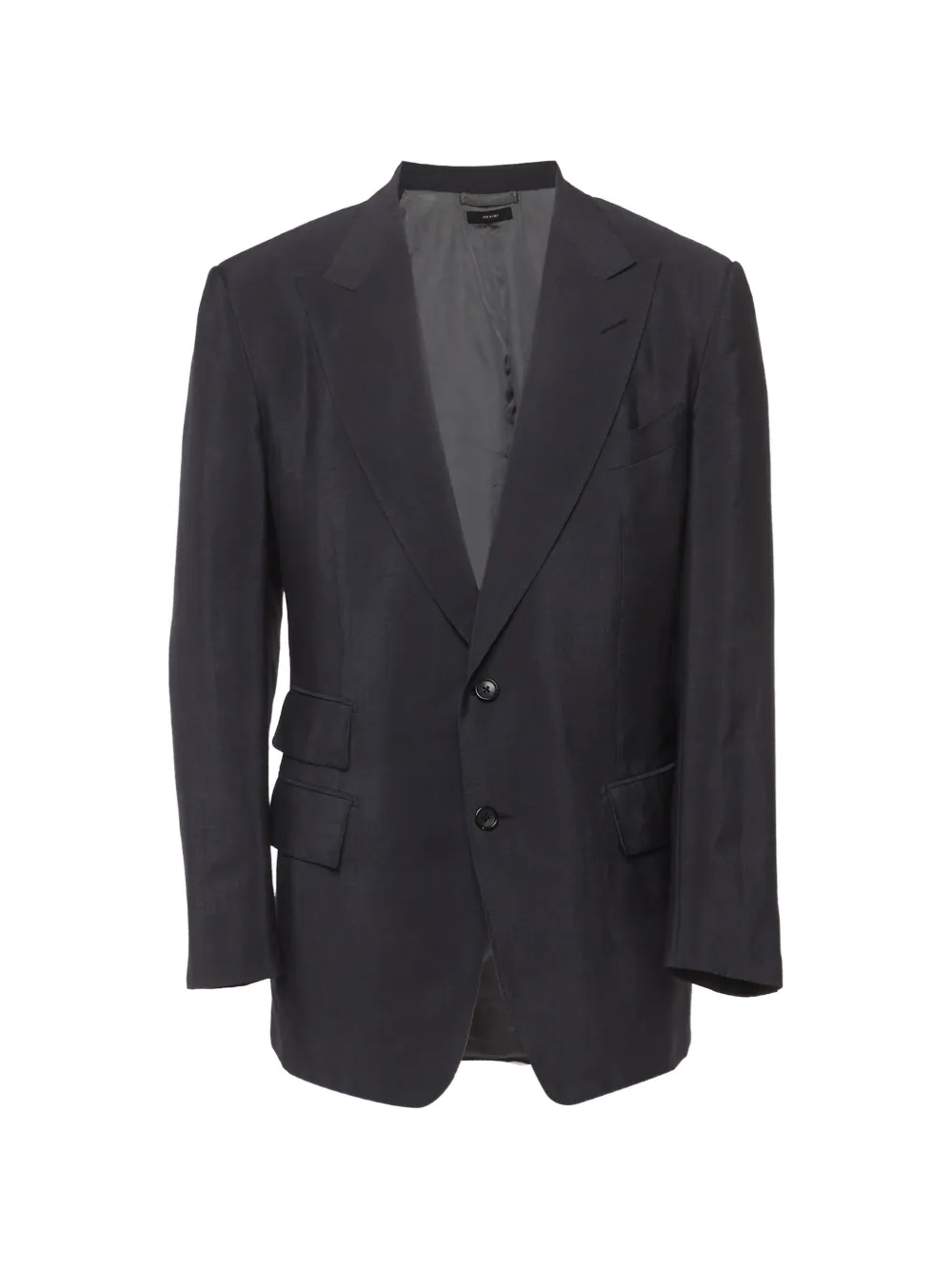 Pre-owned Tom Ford Single-breasted Blazer In Gray