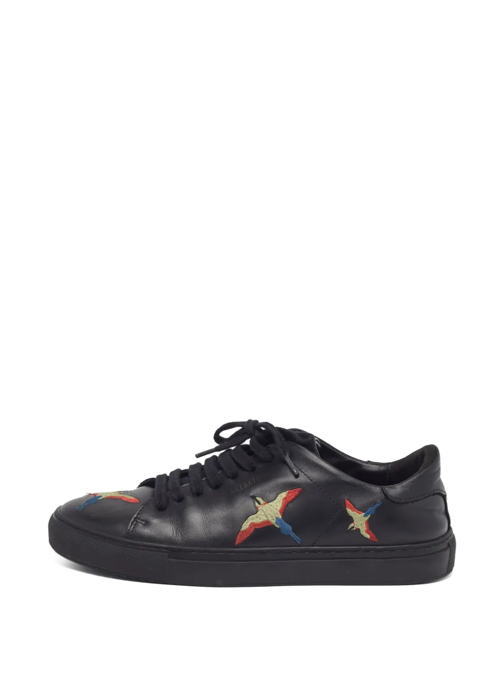 Axel Arigato bird-embroidered sneakers - Schwarz