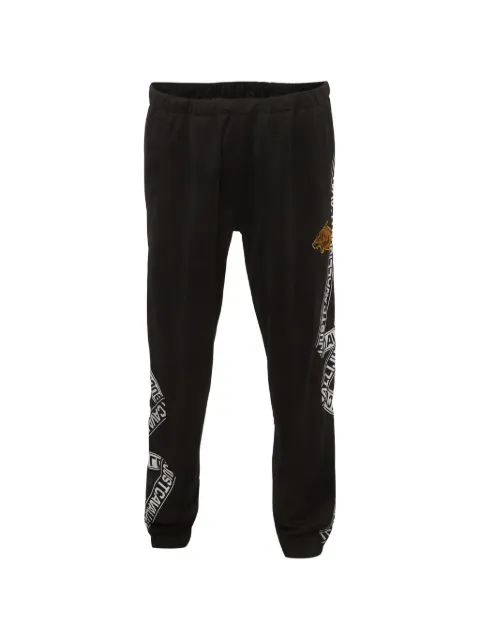 Just Cavalli Vintage logo-tape track pants