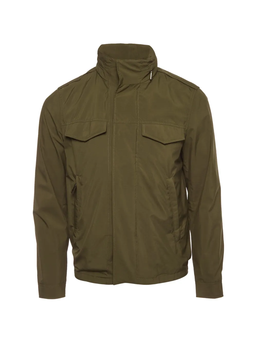 Pre-owned Prada Concealed-fastening Jacket In Green