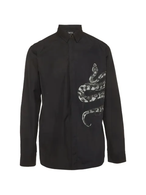 Just Cavalli Vintage snake-print shirt