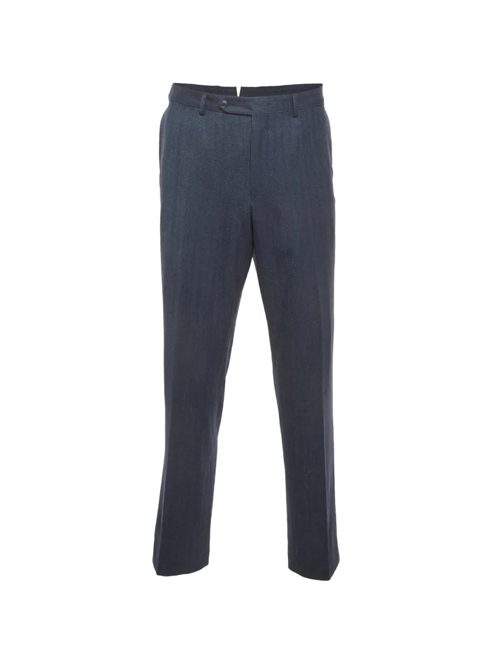Ermenegildo Zegna Vintage Mila herringbone wool trousers - Blu