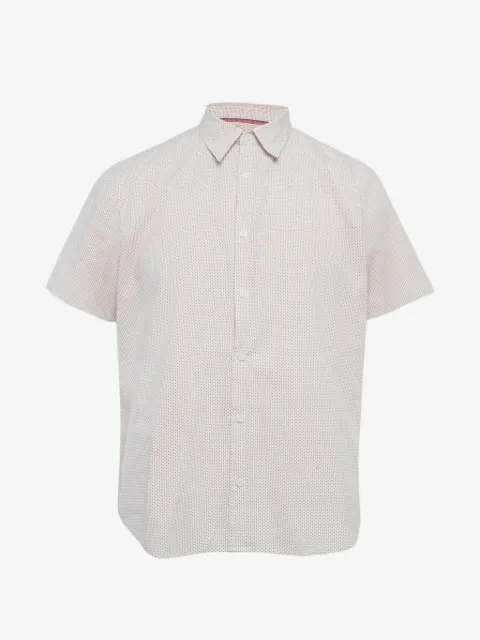 Calvin Klein dot-print short-sleeve shirt