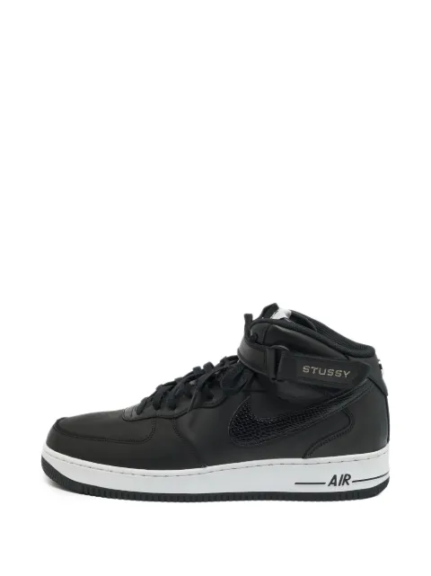 Nike Vintage x Stussy Air Force 1 lace-up leather sneakers