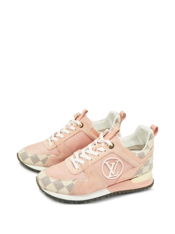 Louis Vuitton Pre-Owned Run Away スニーカー | ピンク | FARFETCH JP