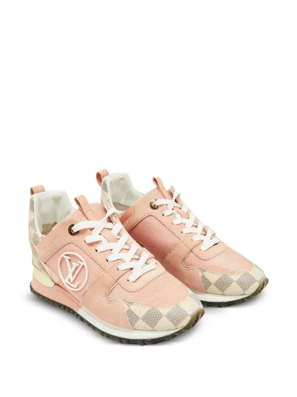 ★Louis Vuittonランアウェイ スニーカー ピンク★ Louis Vuitton Pre-Owned Run Away スニーカー | ピンク | FARFETCH JP