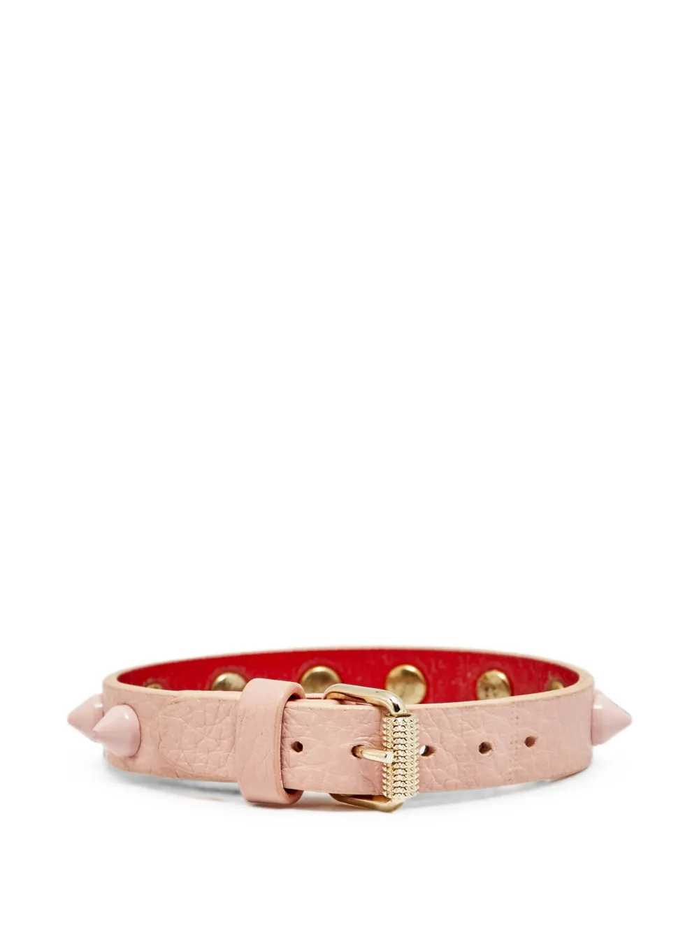 Christian Louboutin Pre-Owned Loubilink spike bracelet - Rosa