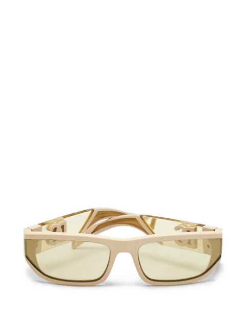 Dolce & Gabbana Pre-Owned lentes de sol con armazón rectangular