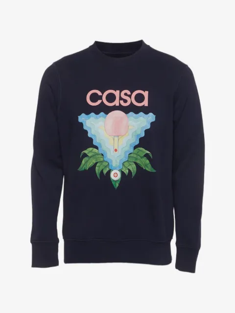 Casablanca graphic-print sweatshirt