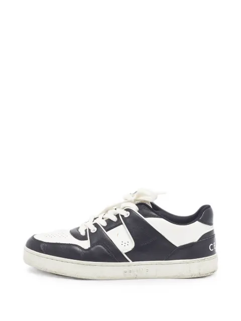 Celine Pre-Owned CT-07 leather sneakers