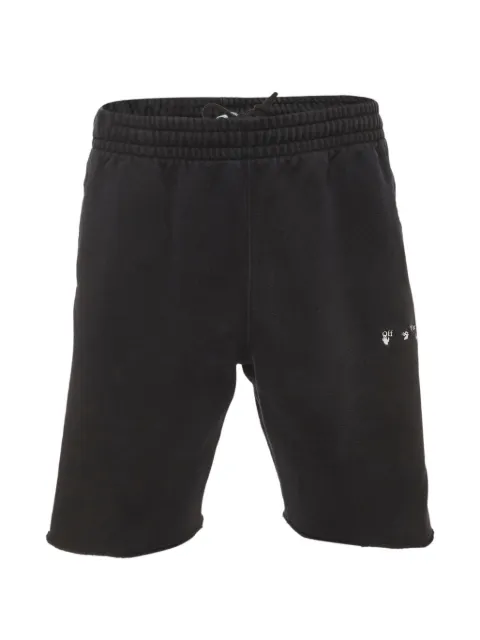 Off-White Pre-Owned logo-embroidered shorts