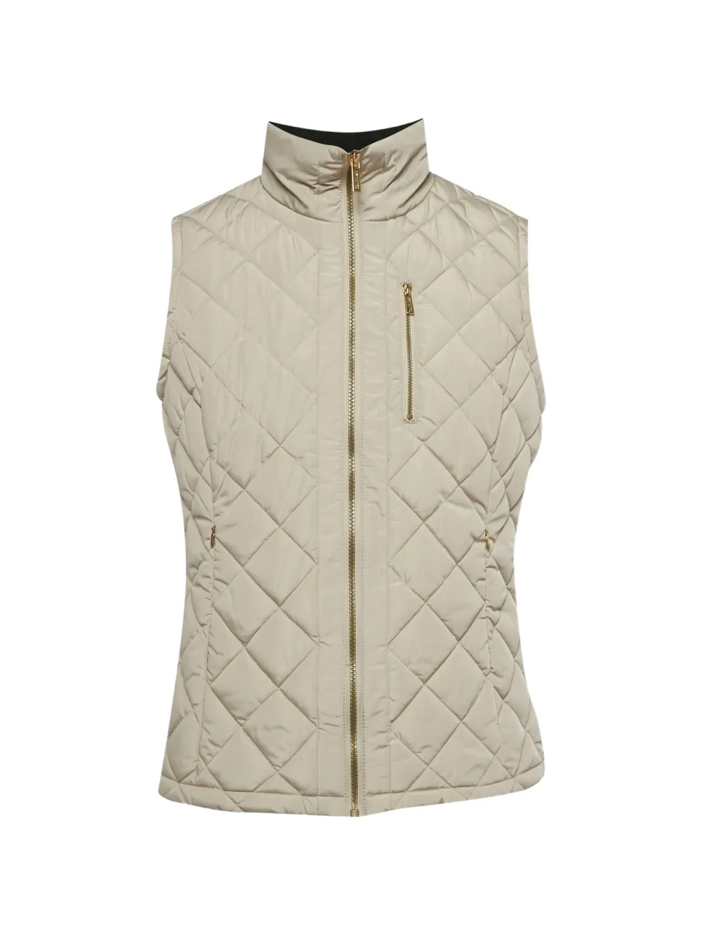 Calvin Klein Vintage gilet matelassé à fermeture zippée - Tons neutres
