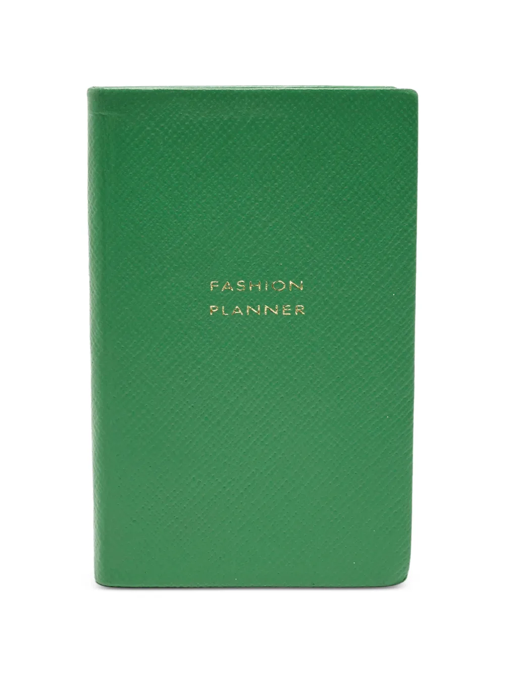 Pre-owned Smythson Fashion Planner Leather Planner In Green