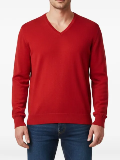 Loro Piana Pre-Owned V-neck fine-knit sweater