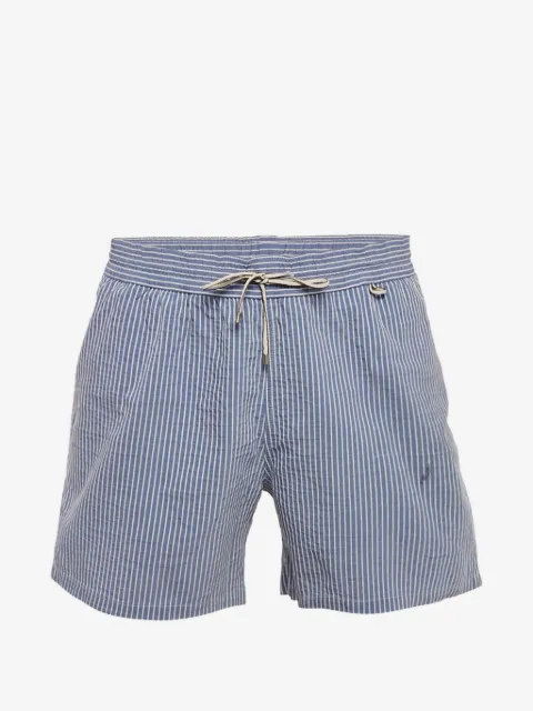 Loro Piana Pre-Owned striped drawstring shorts