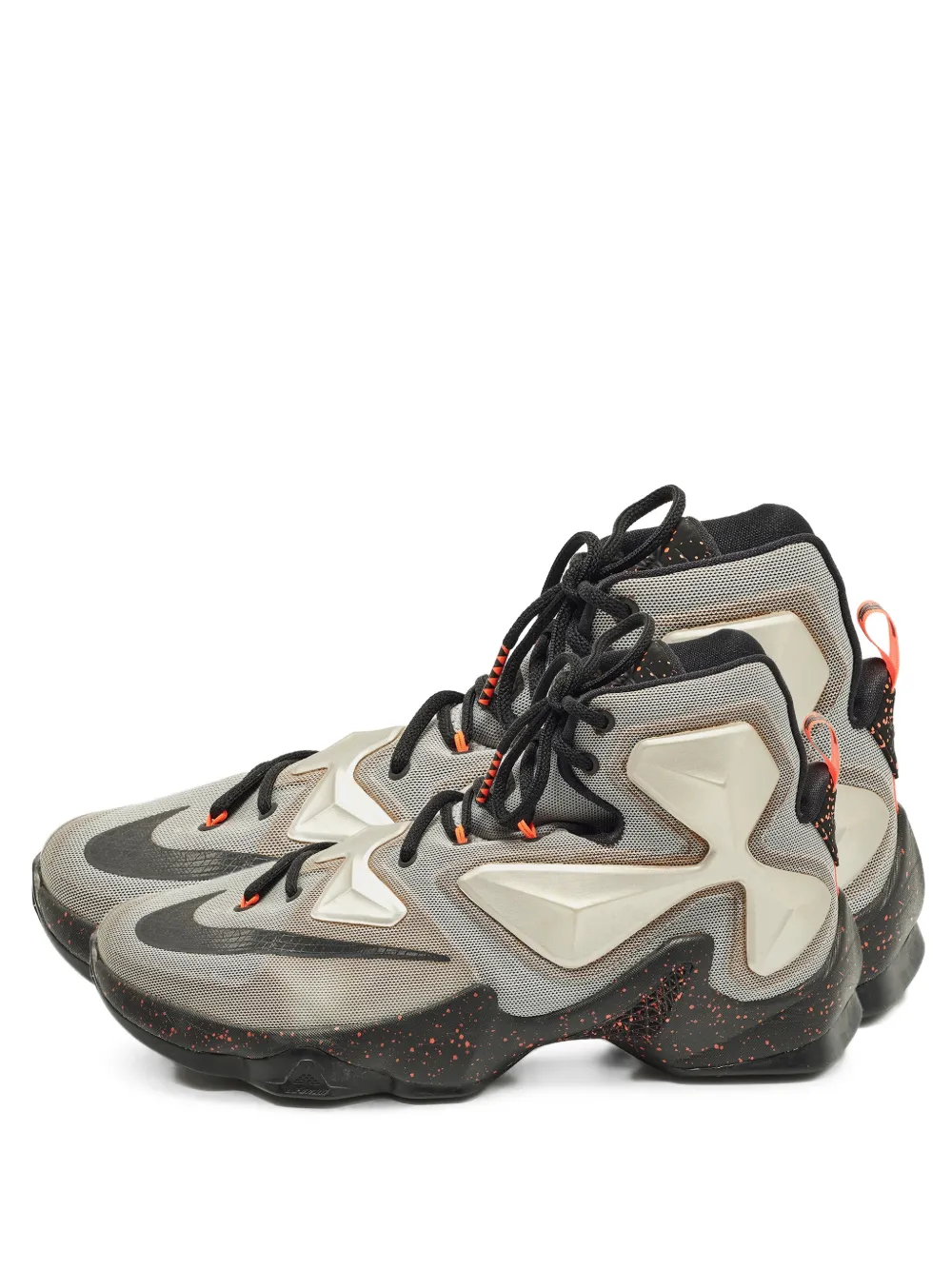 Nike Vintage LeBron panelled lace-up sneakers - Grau
