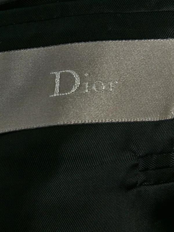Christian Dior Pre-Owned ストライプ シングルジャケット | グレー 