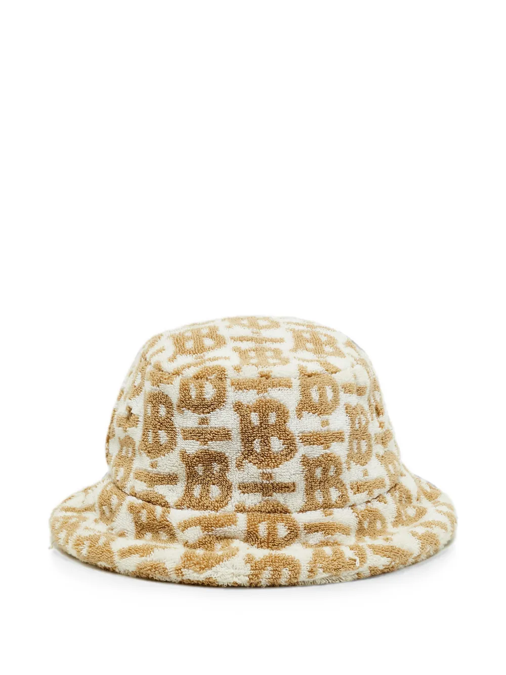 Burberry Pre-Owned TB-monogram bucket hat - Bianco