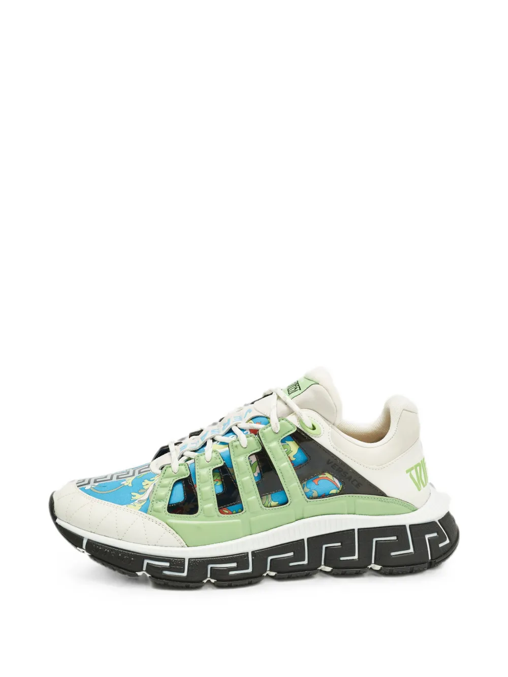 Versace Pre-Owned Trigreca lace-up sneakers - Toni neutri