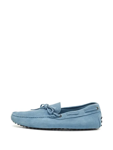 Tod's Vintage Gommino suede slip on loafers
