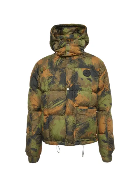 Off-White Pre-Owned camouflage padded jacket