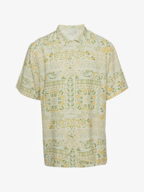 KITH Thompson paisley-print silk shirt