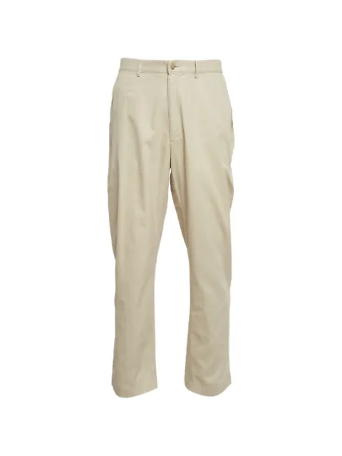 Polo Ralph Lauren Vintage pantalones de vestir de algodón con cierre oculto