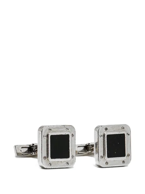 Cartier Santos de Cartier screw-motif cufflinks