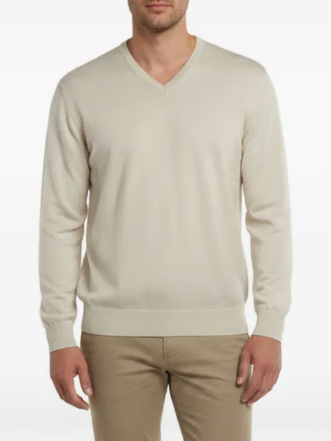 Loro Piana Pre-Owned jersey de cachemira con cuello en V
