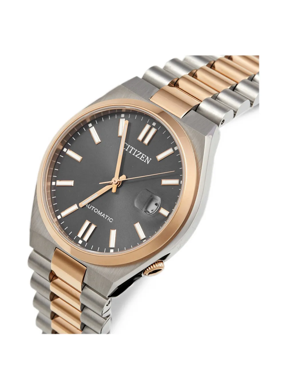 Pre-owned Citizen 2020s Tsuyosa 40mm Watch In Gray