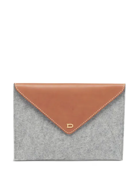 Delvaux envelope flap clutch bag