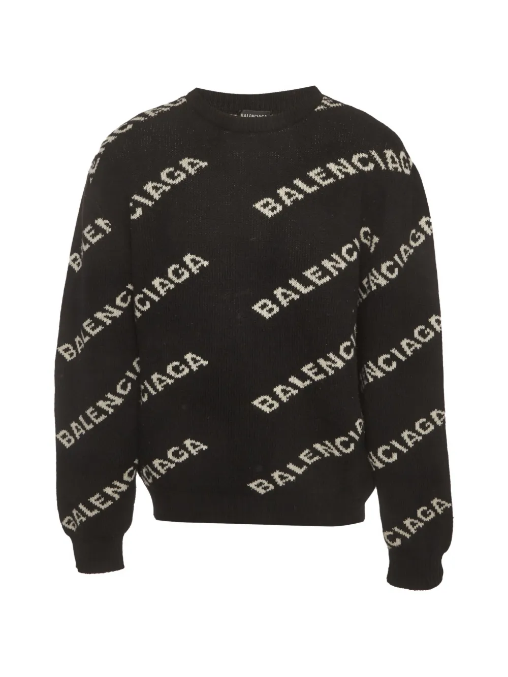 Balenciaga Pre-Owned logo-motif sweater - Nero