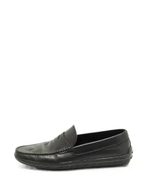 Tod's Vintage レザー ペニーローファー | ブラック | FARFETCH JP