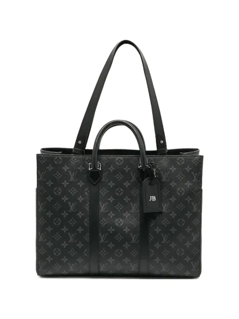Louis Vuitton Pre-Owned Sac Plat 24H Monogram Eclipse tote bag
