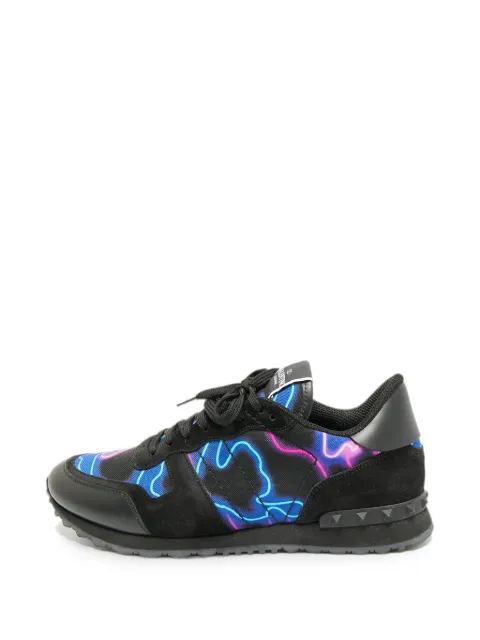 Valentino Garavani Pre-Owned zapatillas Rockrunner con cordones