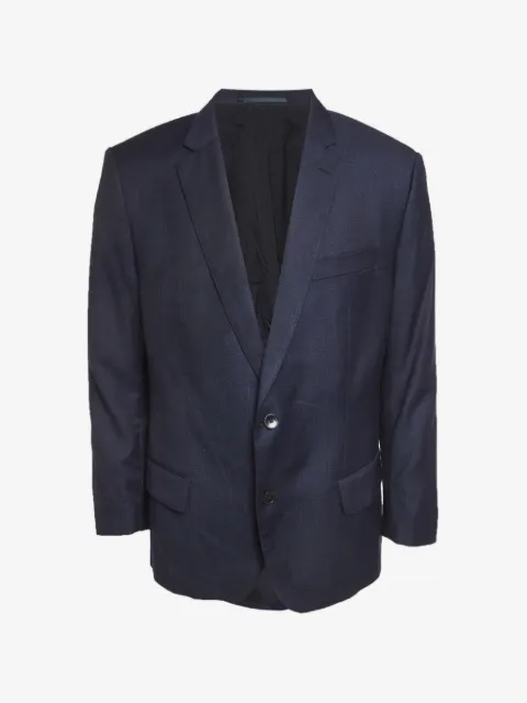 BOSS GREEN HUGO BOSS check-pattern slim-fit blazer