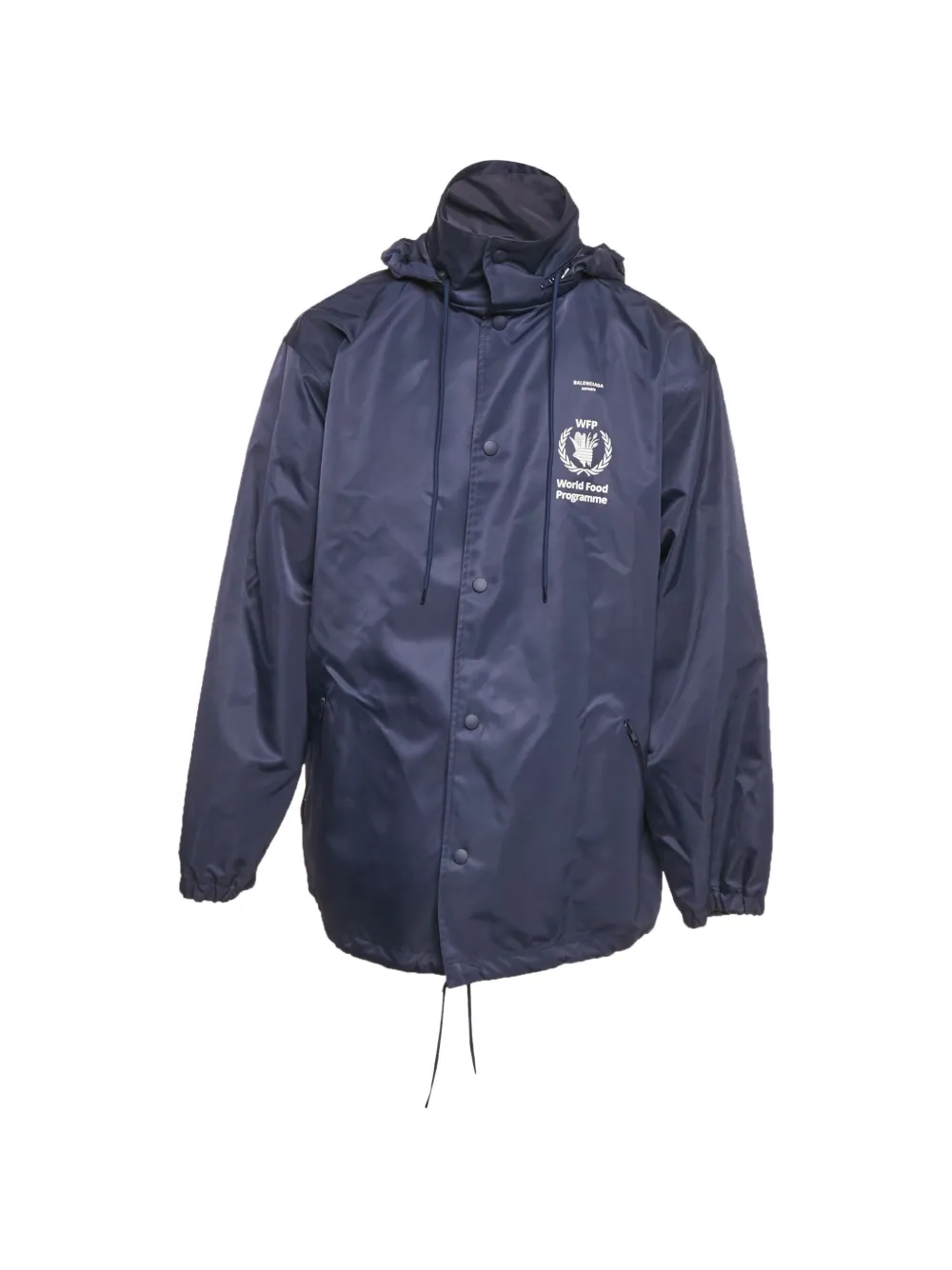 Balenciaga Pre-Owned WFP oversized jacket - Blu