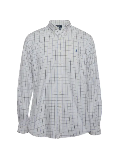 Polo Ralph Lauren Vintage camisa a cuadros de manga larga