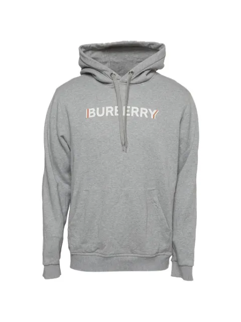 Burberry Pre-Owned sudadera con capucha y logo