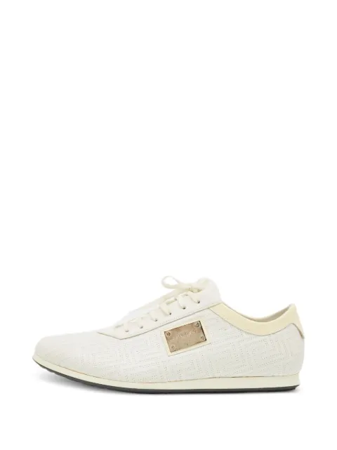 Versace Pre-Owned quilted patterned sneakers