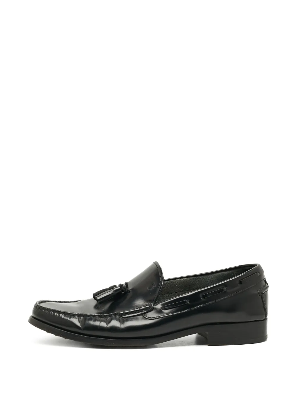 Tod's Vintage tassel fringe loafers - Schwarz