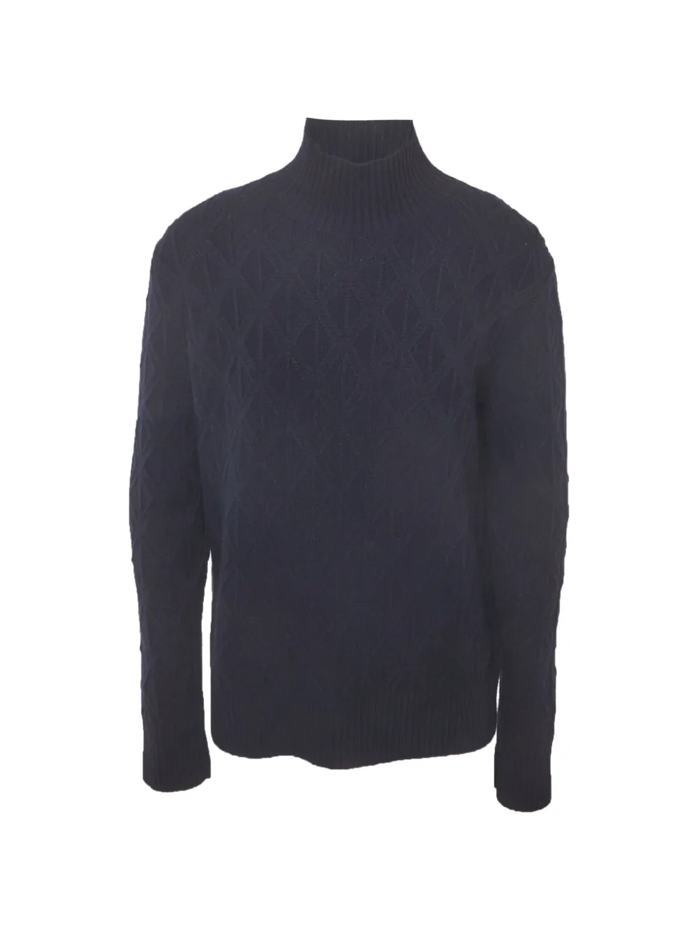 Christian Dior Pre-Owned textured-knit sweater - Blu