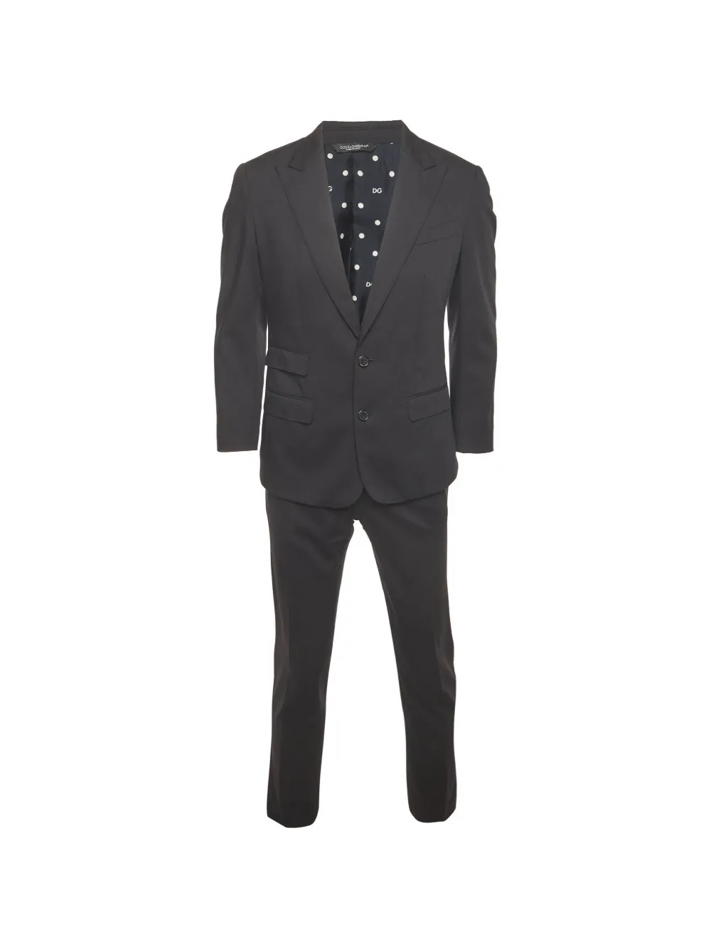 Dolce & Gabbana Pre-Owned single-breasted regular-fit suit - Nero