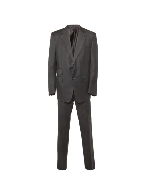 Tom Ford Vintage single-breasted check-pattern wool suit