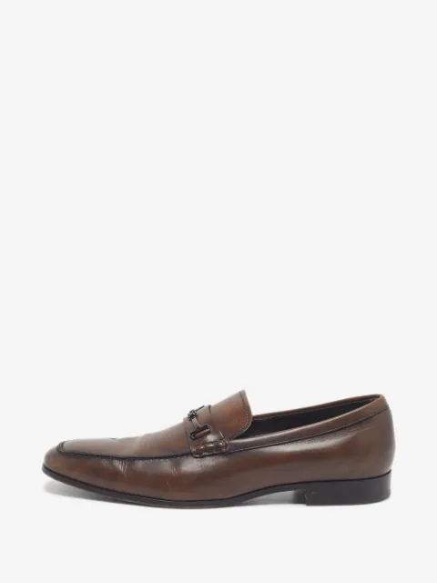 Tod's Vintage Horsebit leather penny loafers