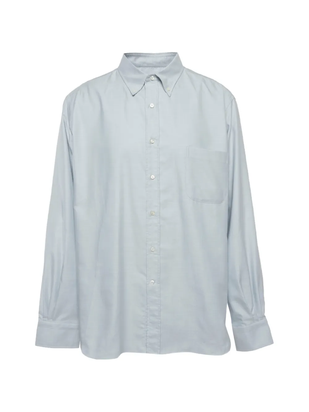 Loro Piana Pre-Owned Oxford button-down shirt - Blu